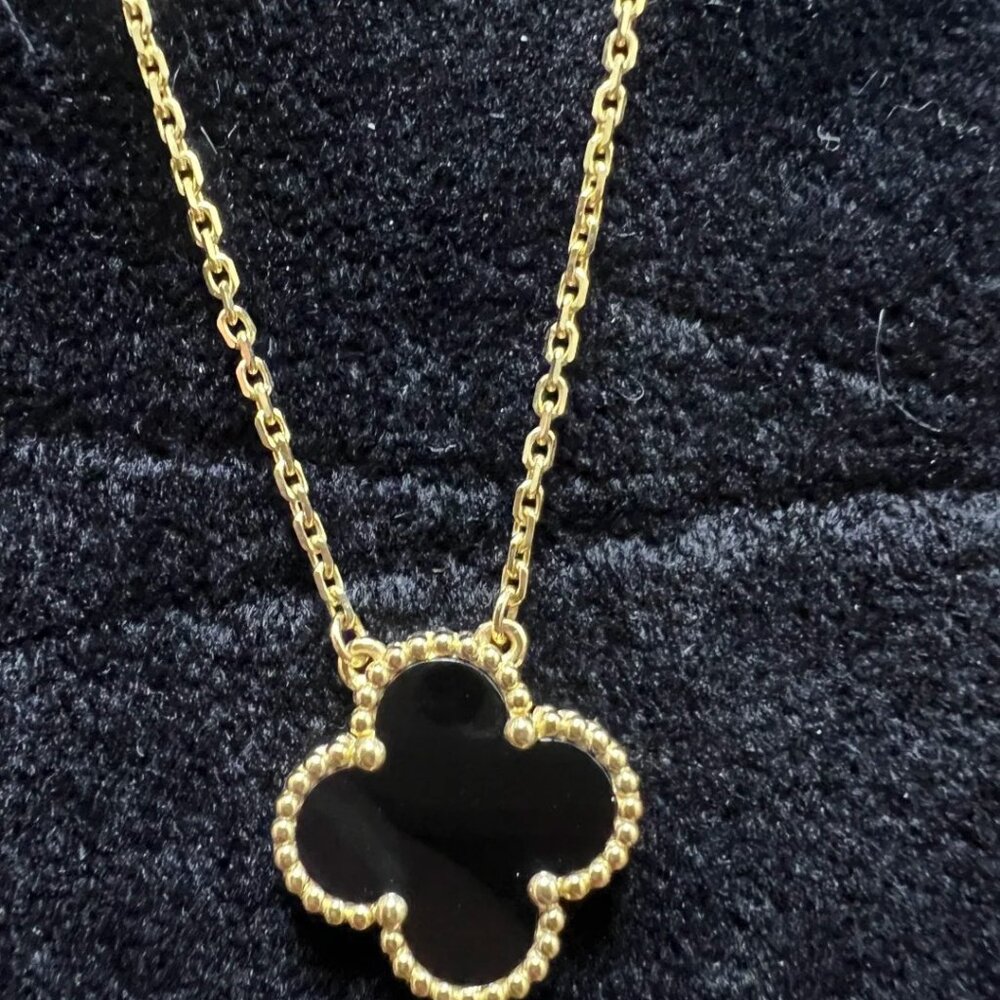 Van Cleef & Arpels Black Onyx Necklace - Picture 3 of 6